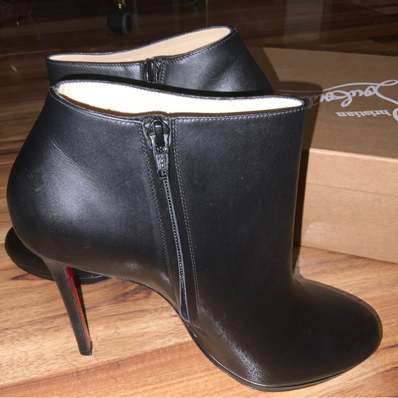 Black Christian Louboutin Boots or Booties - Picture 1 of 6